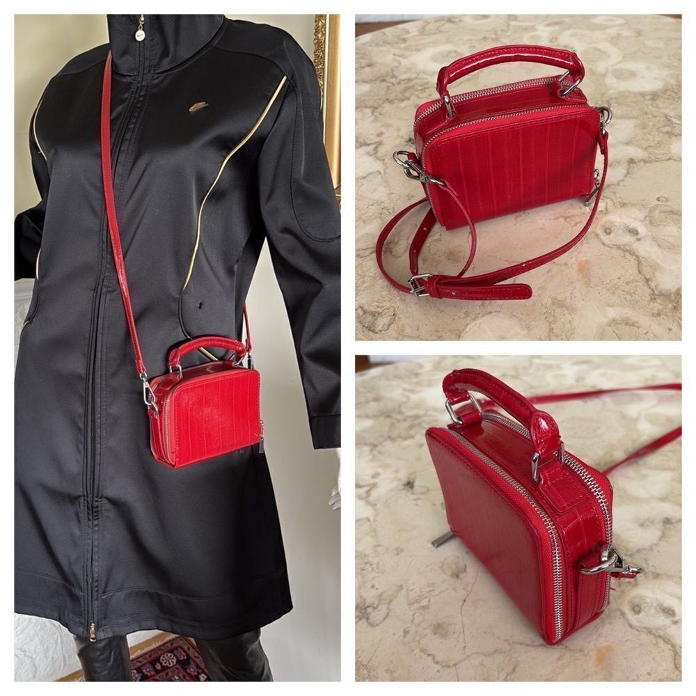 Urban Outfitters Vegan Leather Mini Satchel Crossbody Bag